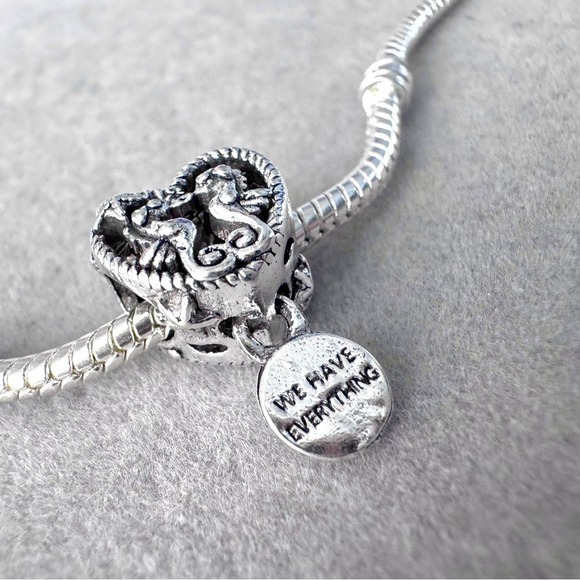 Seahorse Love Charm fits PANDORA - Picture 3 of 8